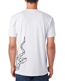 Men's Brand Addax White T-Shirt